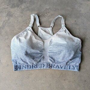 Kindred Bravely Sublime Nursing Sports Bra Blue Ombre Storm 1X Busty